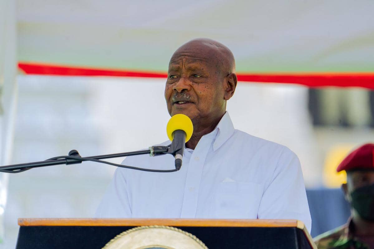 Presiden Uganda Yoweri Museveni 