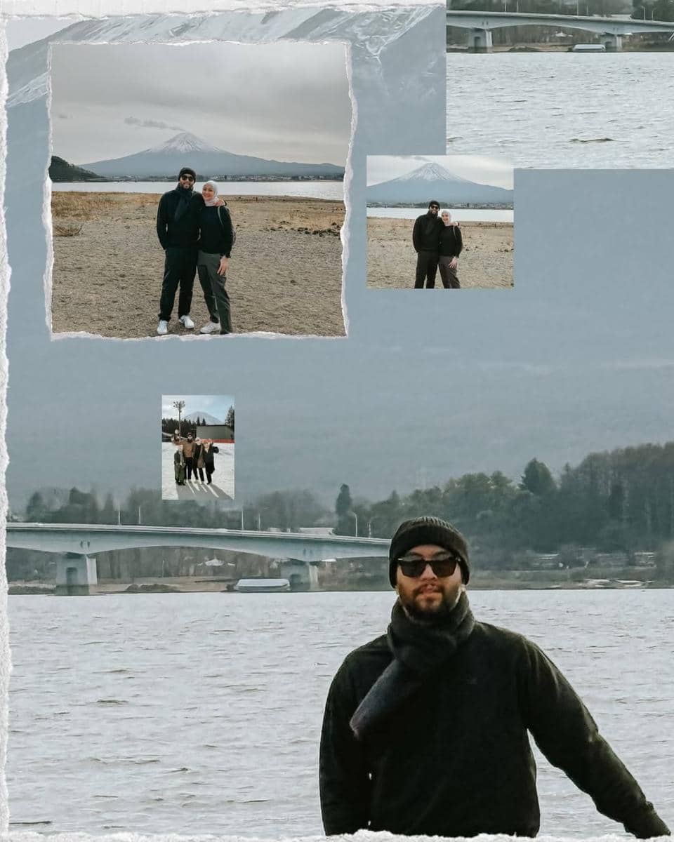 Keluarga Revalina S. Temat wisata ke kaki Gunung Fuji.