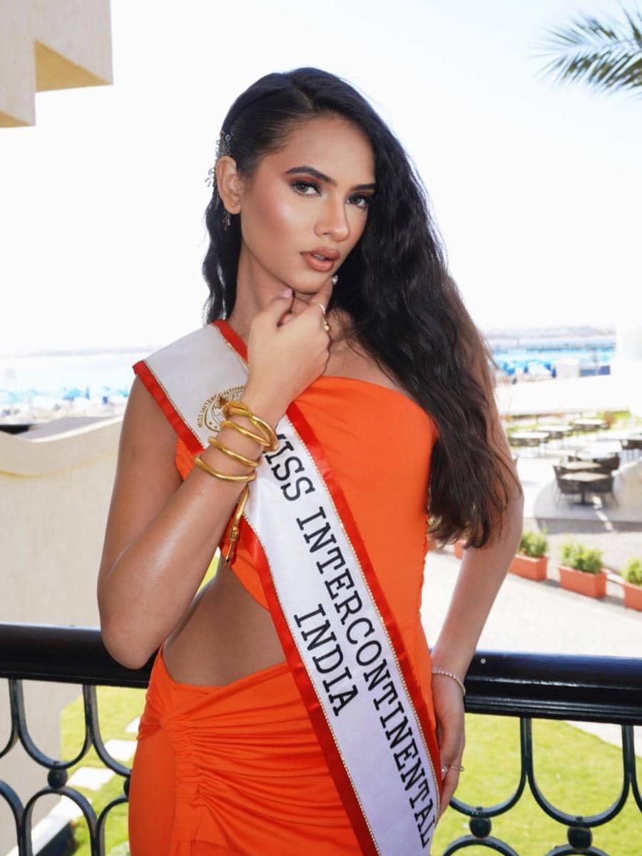 potret Shraddha Patel, Miss Intercontinental India 2025