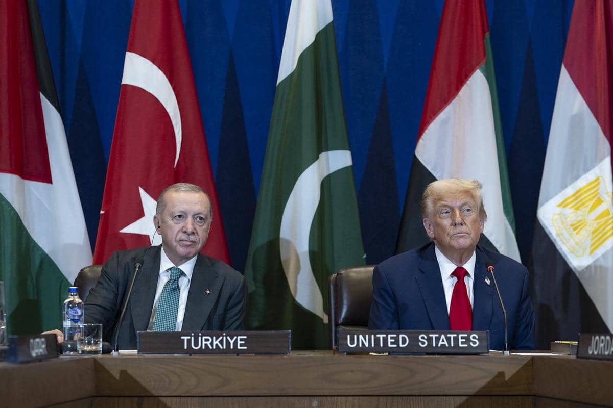 Presiden Turki Recep Tayyip Erdogan dan Presiden AS Donald Trump 