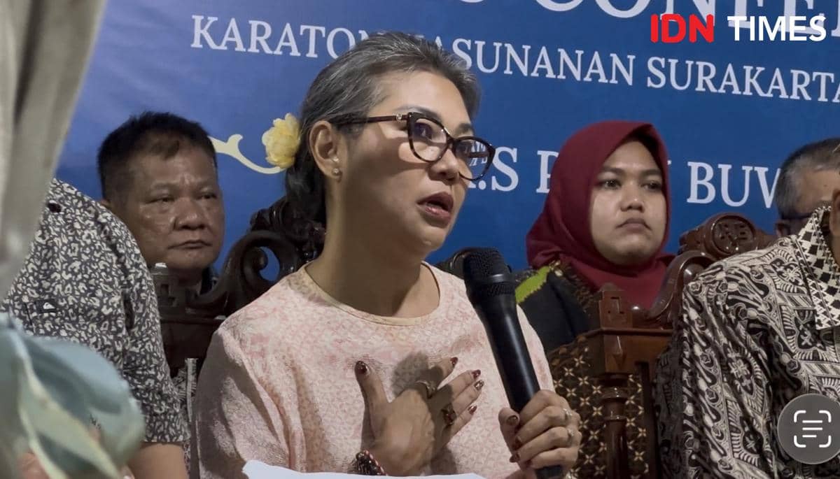 Pangageng Sasana Wilapa Keraton Surakarta, GKR Panembahan Timoer.(IDN Times/Larasati Rey)