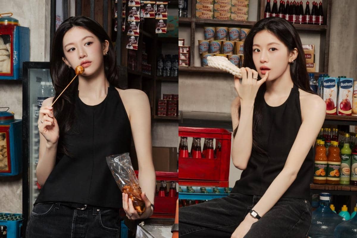 Go Youn Jung jajan cilok  