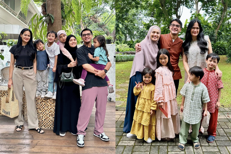 Gaya Dona Harun dan Herfiza. (instagram.com/donnaharunofficial)