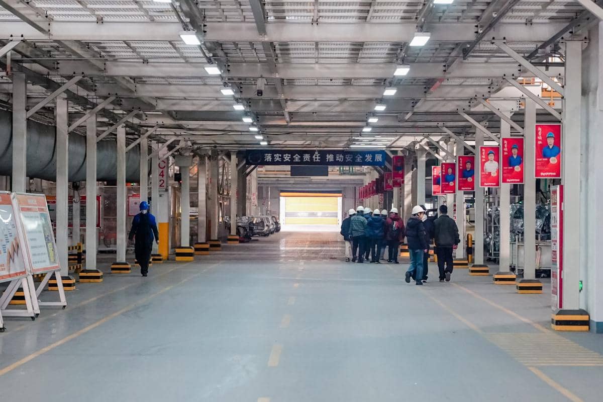 BYD Mega Factory di Zhengzhou, China