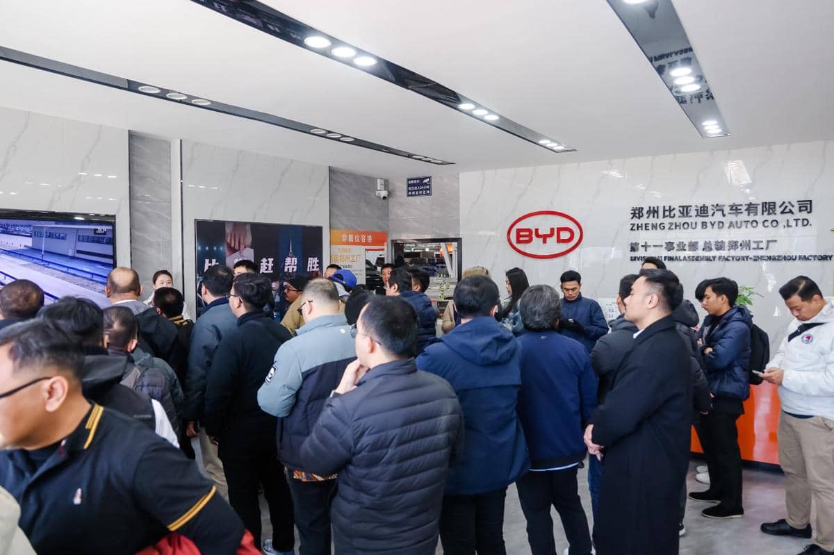 BYD Mega Factory di Zhengzhou, China