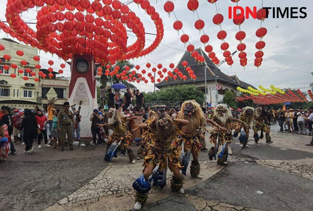 Potret kegiatan Grebeg Sudiro di Kota Solo