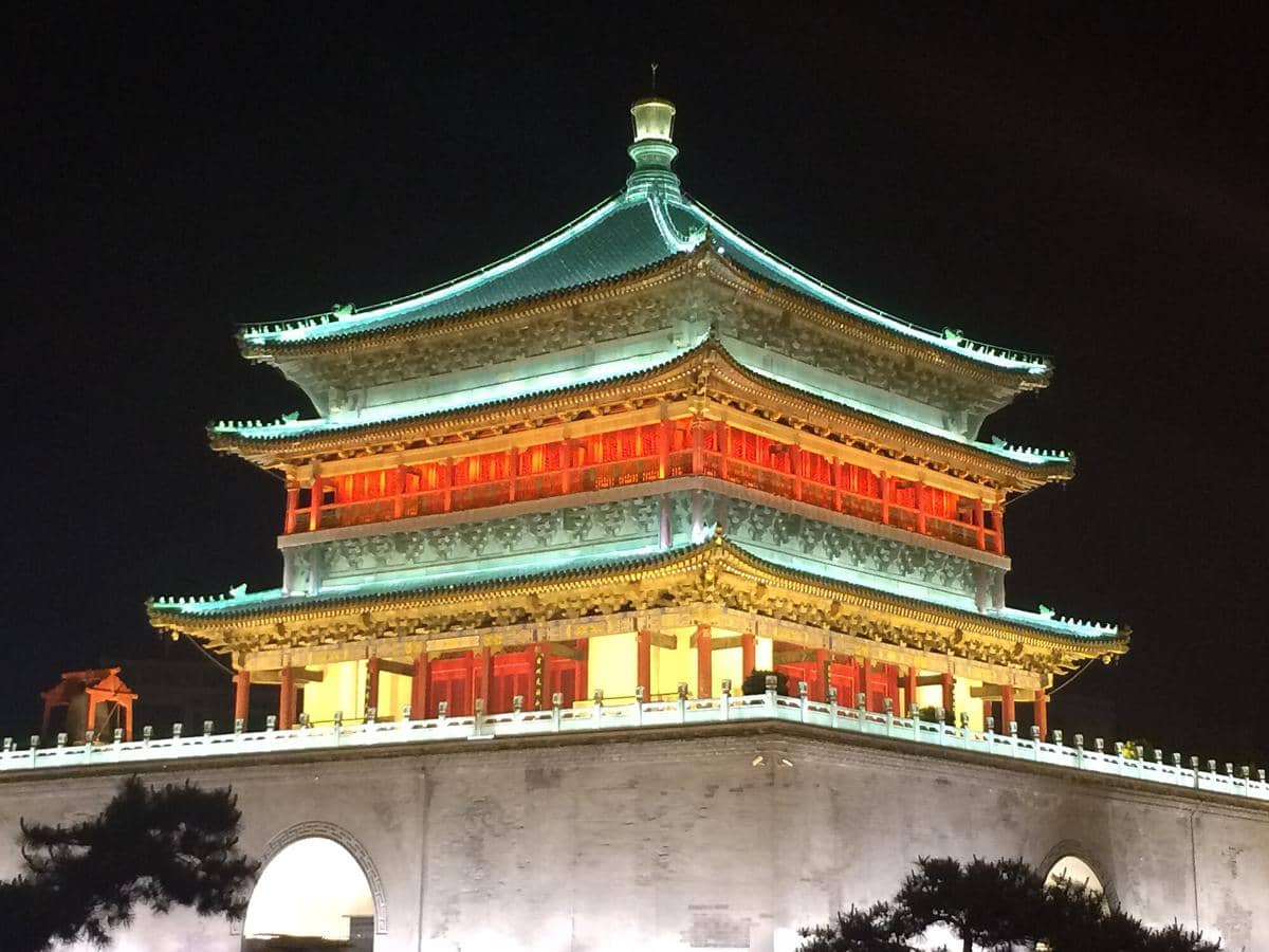 potret Bell Tower of Xi'an