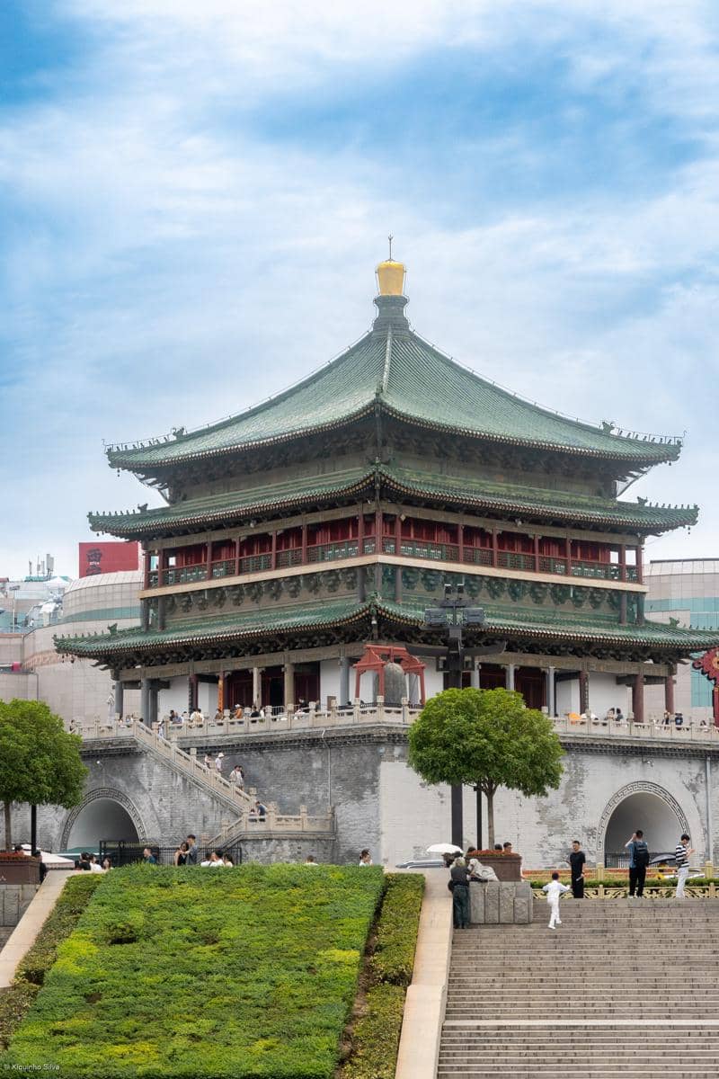 potret Bell Tower of Xi'an