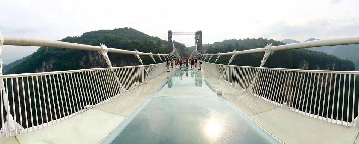 Glass Bridge Zhangjiajie Grand Canyon