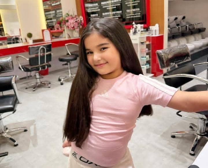Maryam, anak Tasya Farasya pertama kali potong rambut