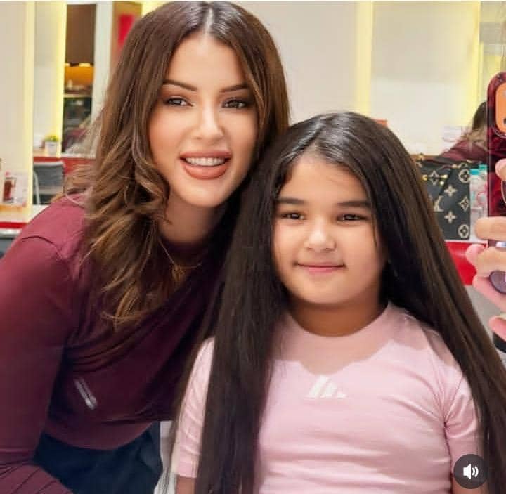 Maryam, anak Tasya Farasya pertama kali potong rambut