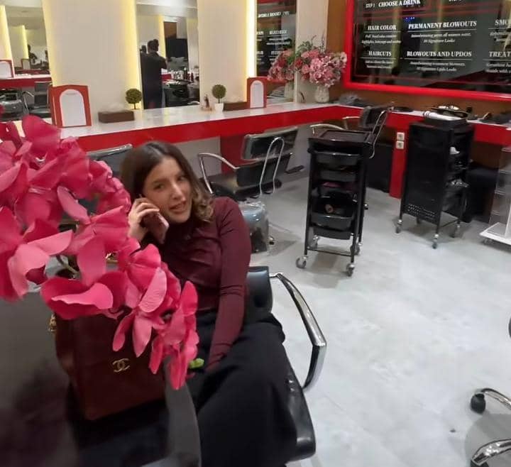 Maryam, anak Tasya Farasya pertama kali potong rambut