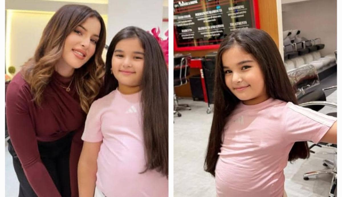 Maryam, anak Tasya Farasya pertama kali potong rambut