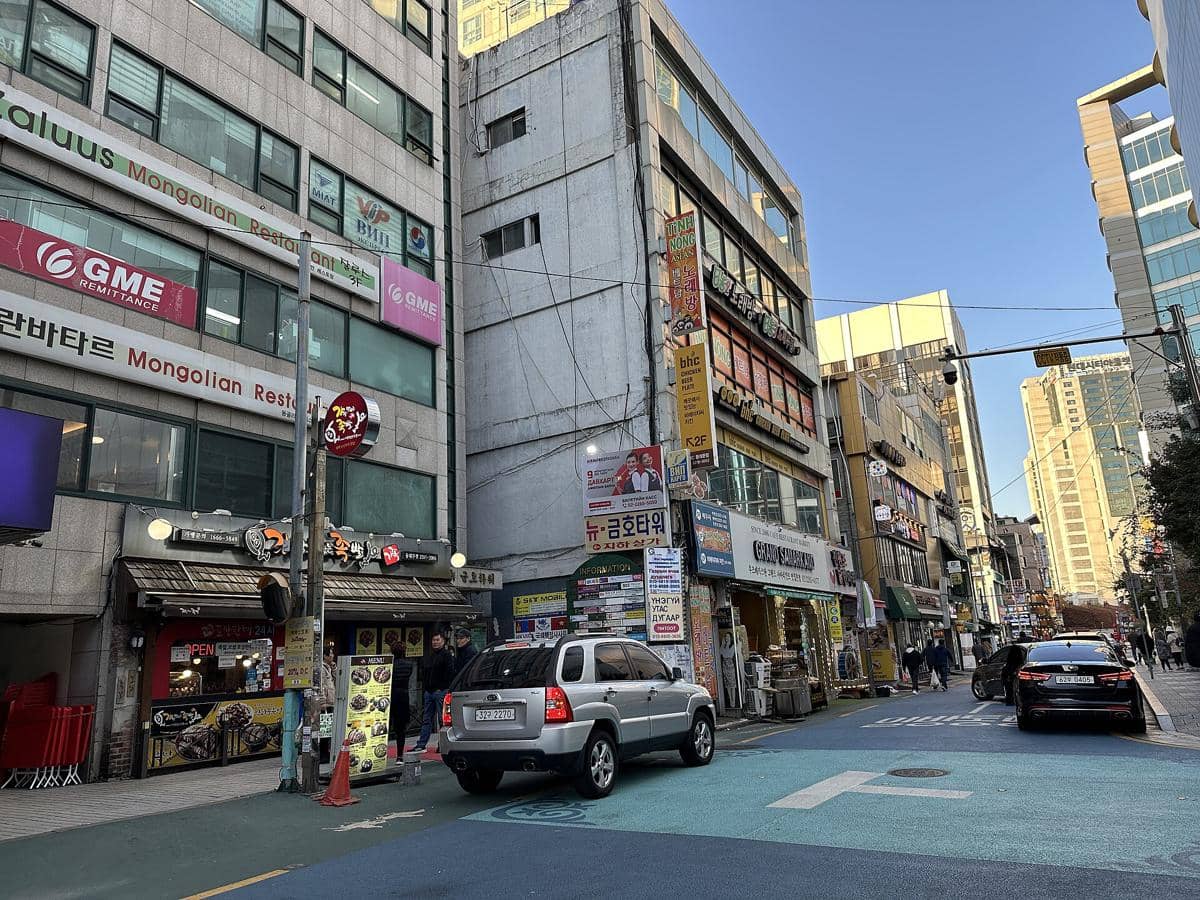 potret jalanan di Seoul