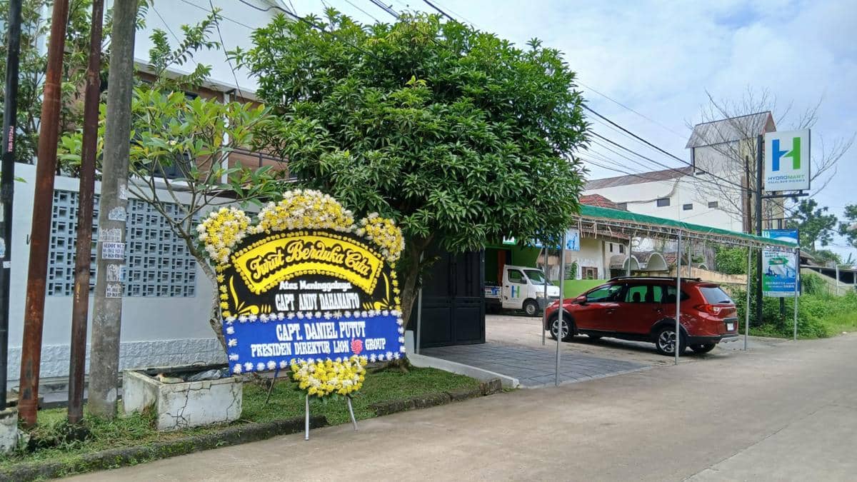 Rumah pilot pesawat ATR 42-500 milik Indonesia Air Transport 