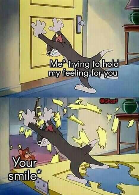 meme kartun tentang gebetan