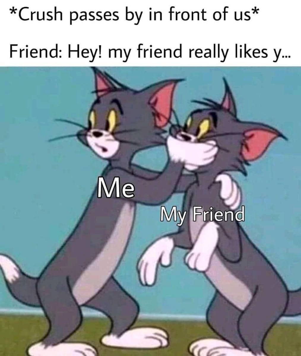 meme kartun tentang gebetan