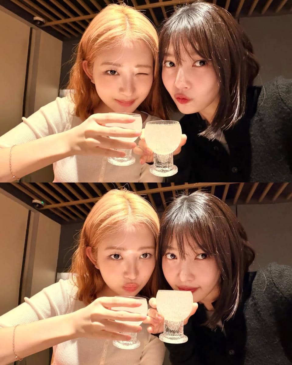 potret Joy Red Velvet dan Rei IVE 