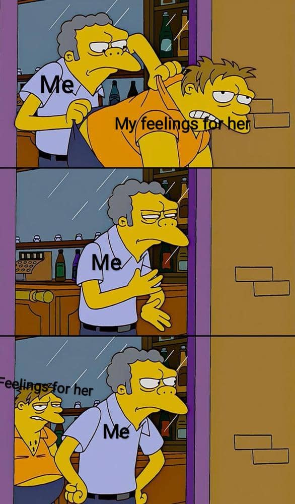 meme kartun tentang gebetan