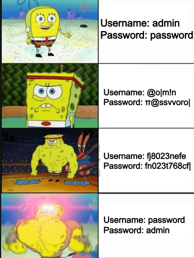 meme kartun tentang kata sandi