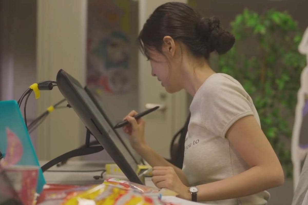 cuplikan drama Gimbap and Onigiri