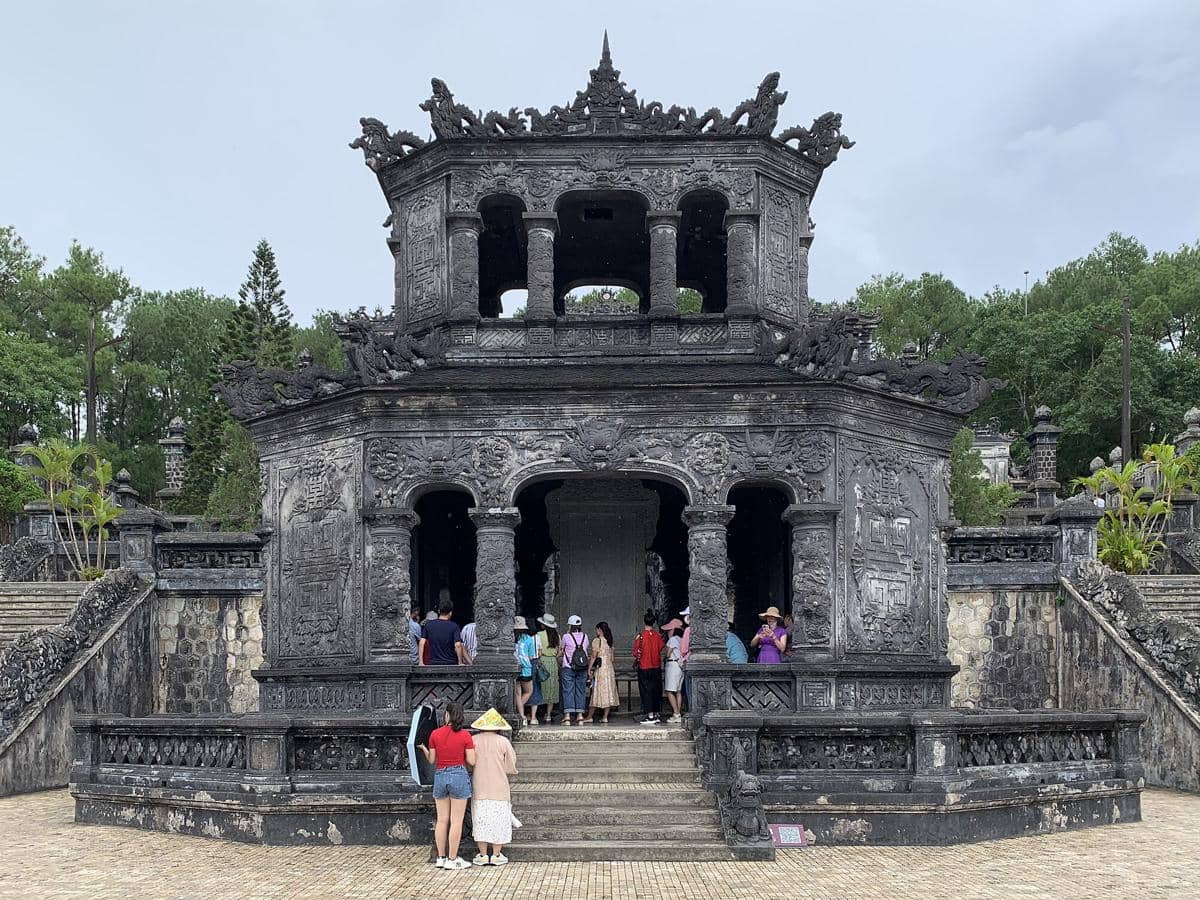 potret Mausoleum of Emperor Khai Dinh