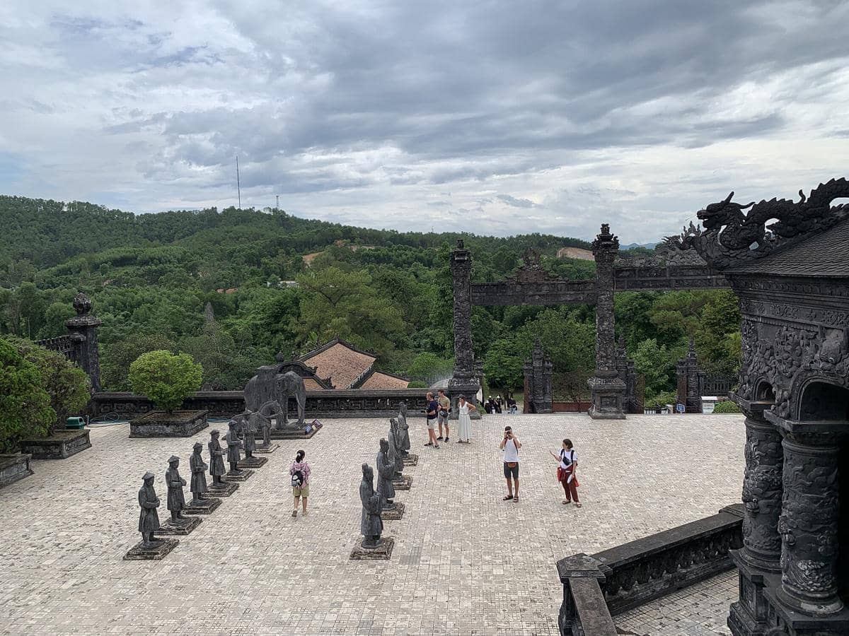 potret Mausoleum of Emperor Khai Dinh