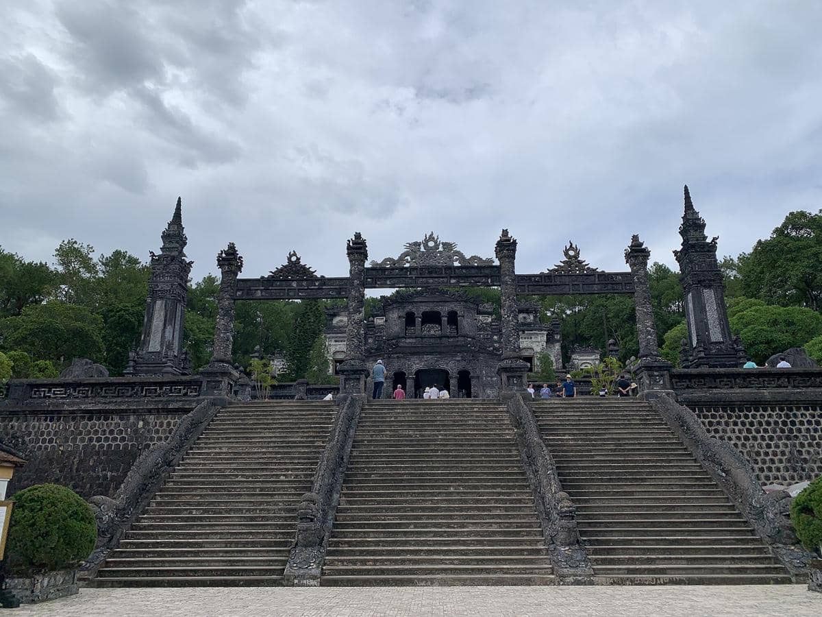 potret Mausoleum of Emperor Khai Dinh