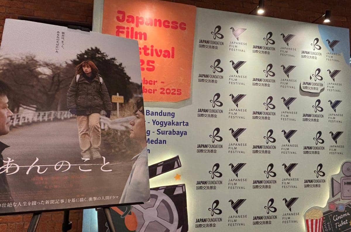 Suasana Japanese Film Festival (JFF) yang berlangsung di beberapa kota di Indonesia.