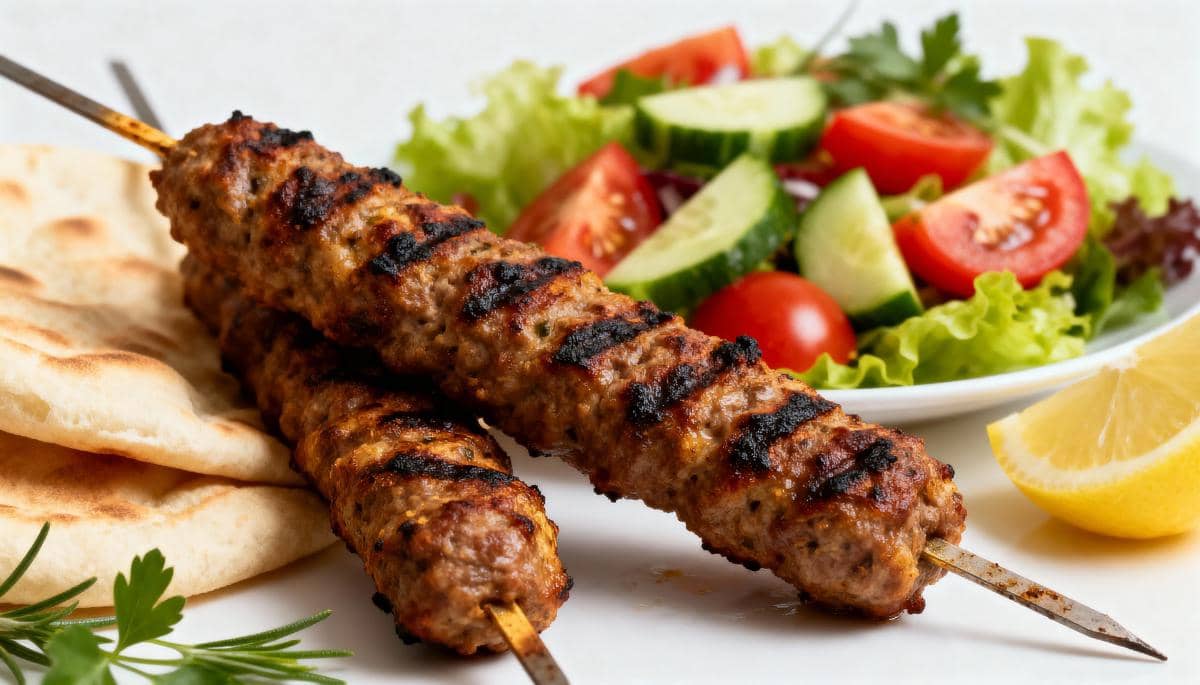 Potret kebab kofta 