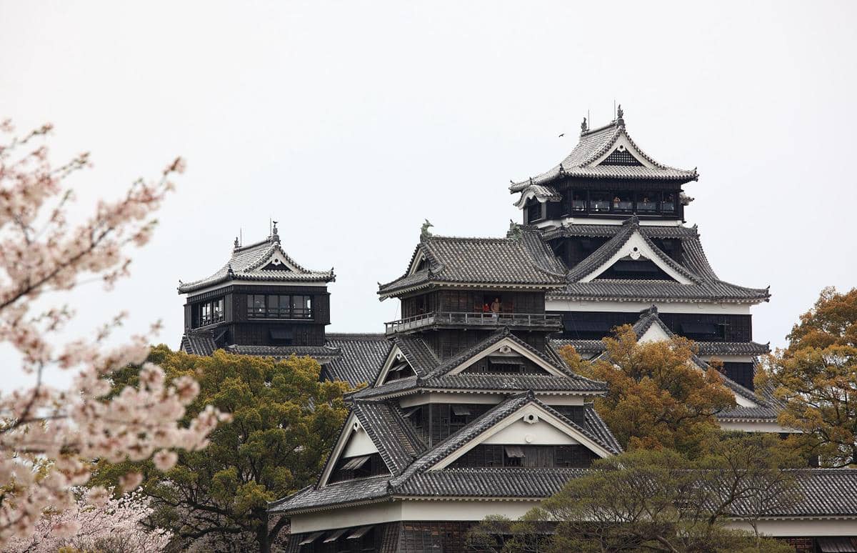 potret Kumamoto Castle