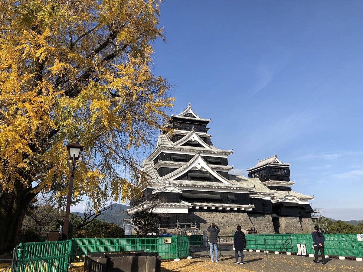 potret Kumamoto Castle