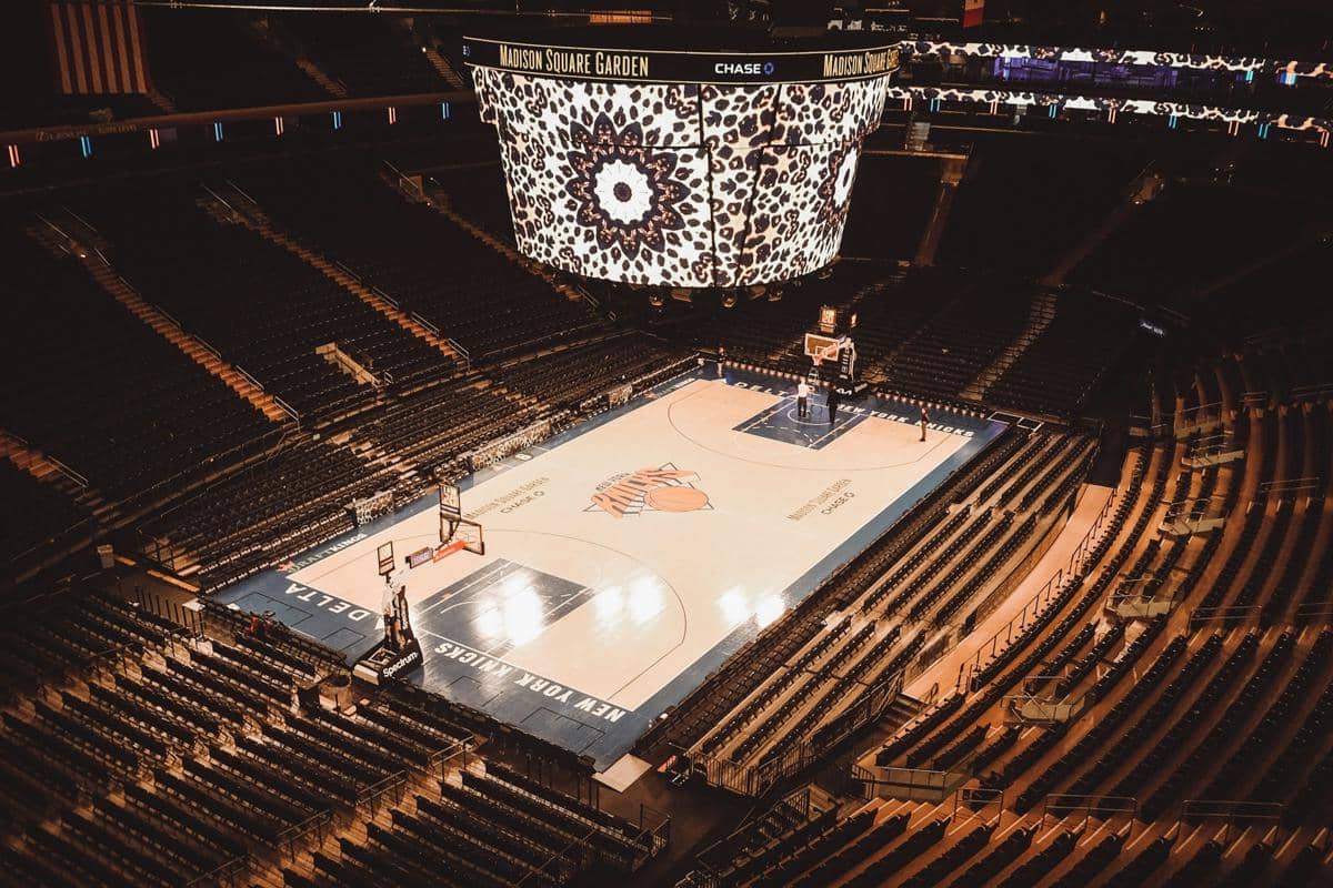 penampakan Madison Square Garden, New York, Amerika Serikat