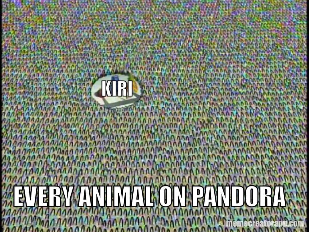 meme SpongeBob tentang film Avatar