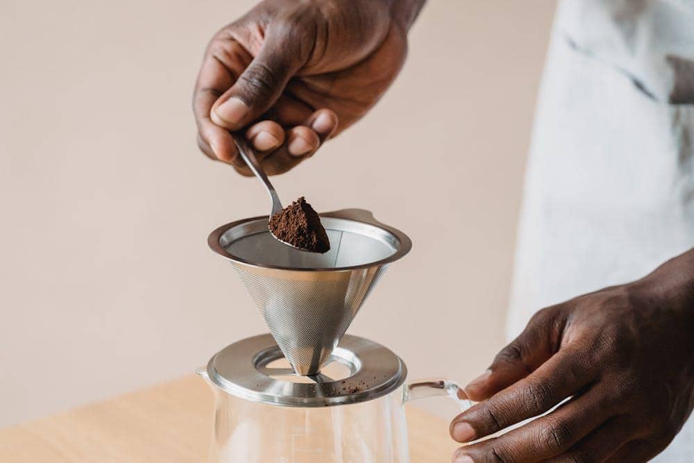 ilustrasi bubuk kopi gayo