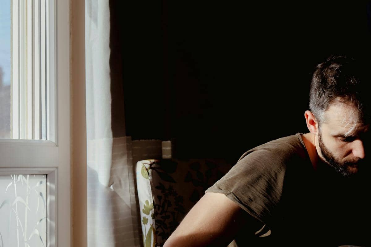 ilustrasi seorang pria