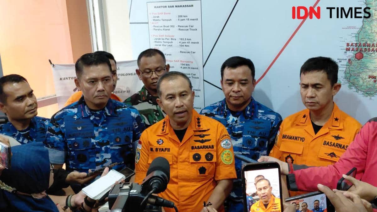 Kepala Badan Nasional Pencarian dan Pertolongan (Basarnas) Marsekal Madya (Marsdya) TNI Mohammad Syafii. (IDN Times/Aan Pranata)