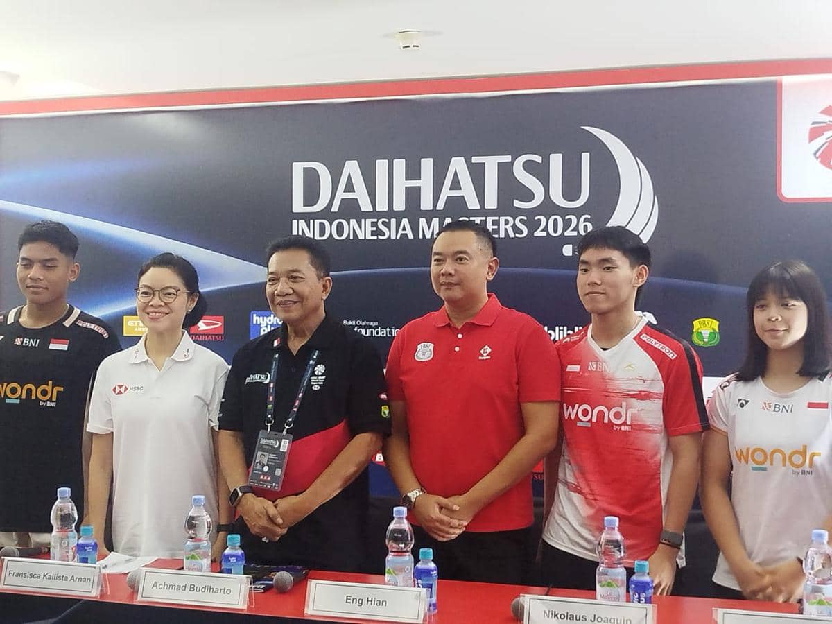 Jumpa pers Daihatsu Indonesia Masters 2026