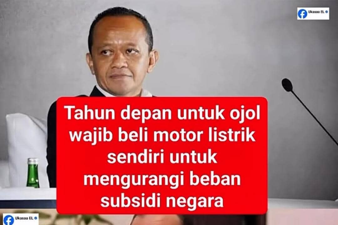 Ojol Wajib Beli Motor Listrik buat Kurangi Beban Subsidi, Ini Faktanya