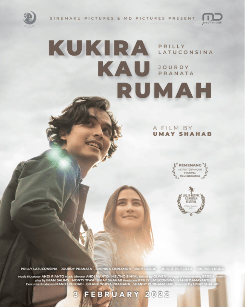 Film dan series Sinemaku Pictures yang dibintangi Prilly Latuconsina