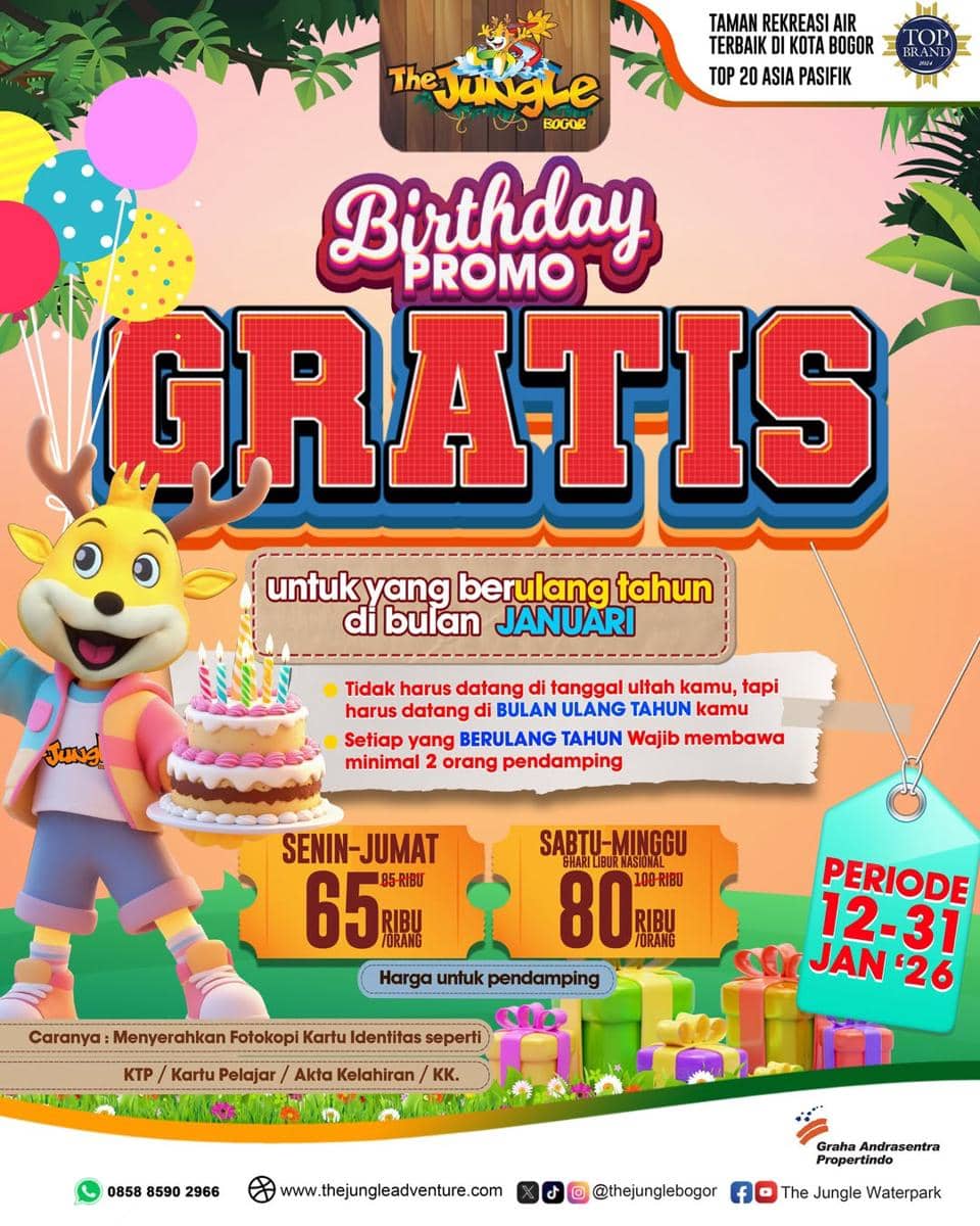 Daftar Promo Ulang Tahun Januari 2026, Jangan Terlewat! | IDN Times