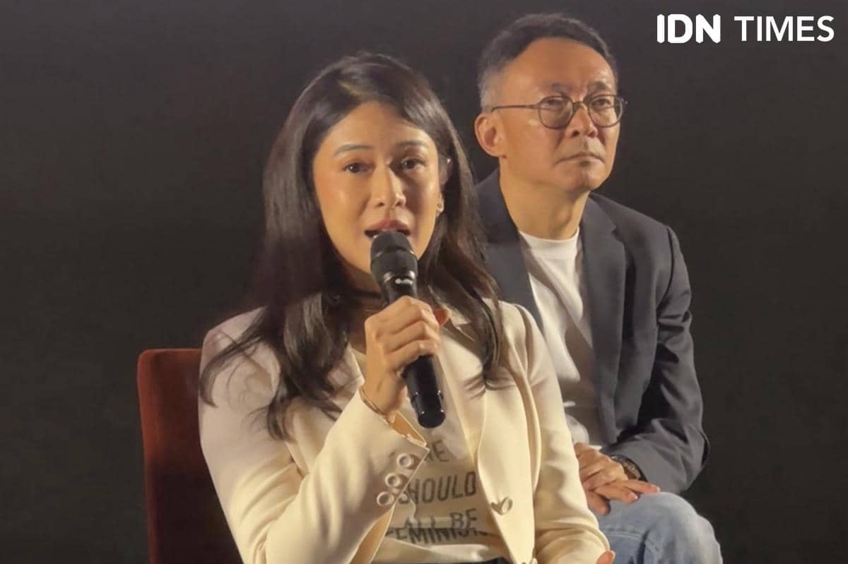 momen konferensi pers Esok Tanpa Ibu