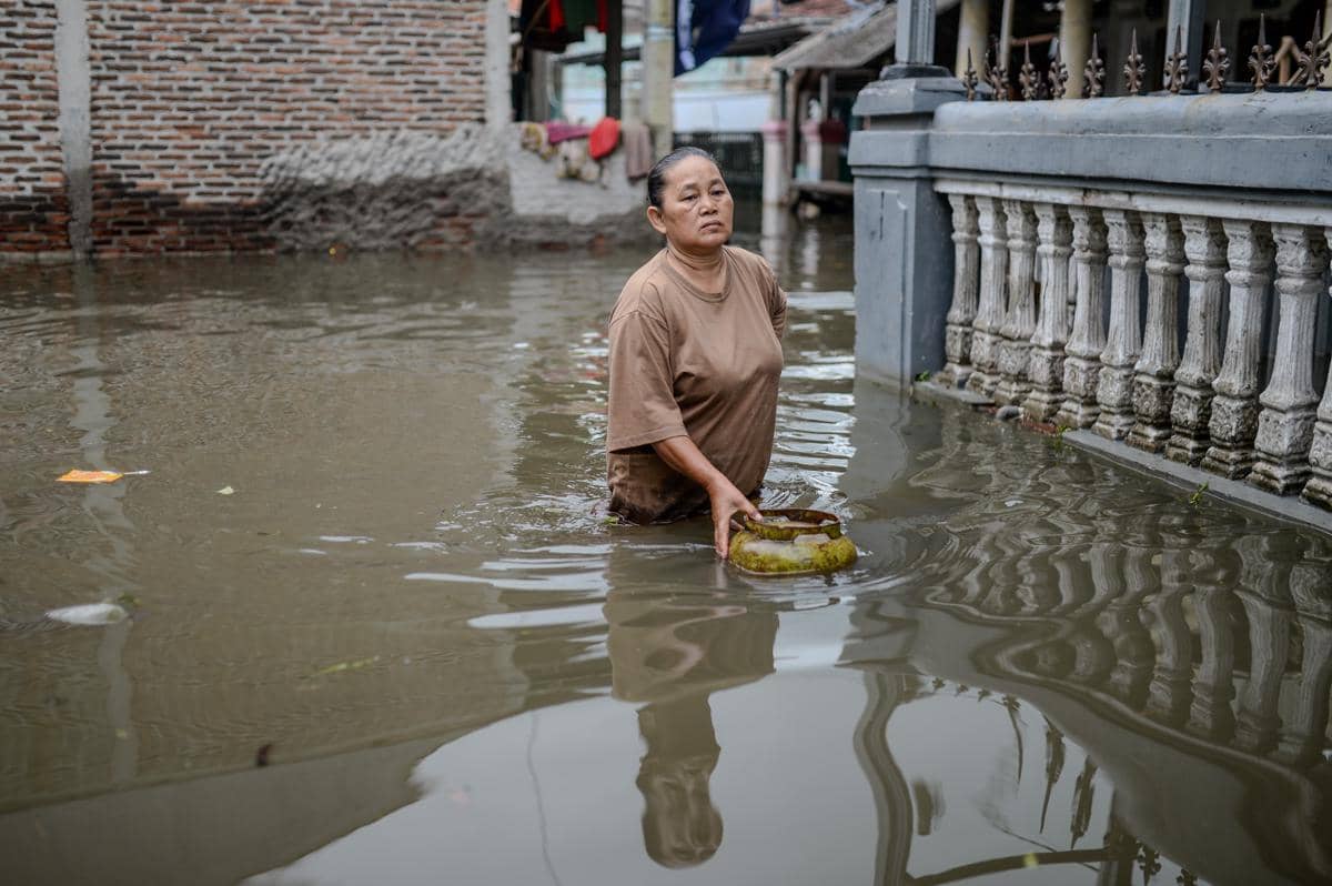 Warga di Kabupaten Serang terdampak banjir pada Januari 2026 