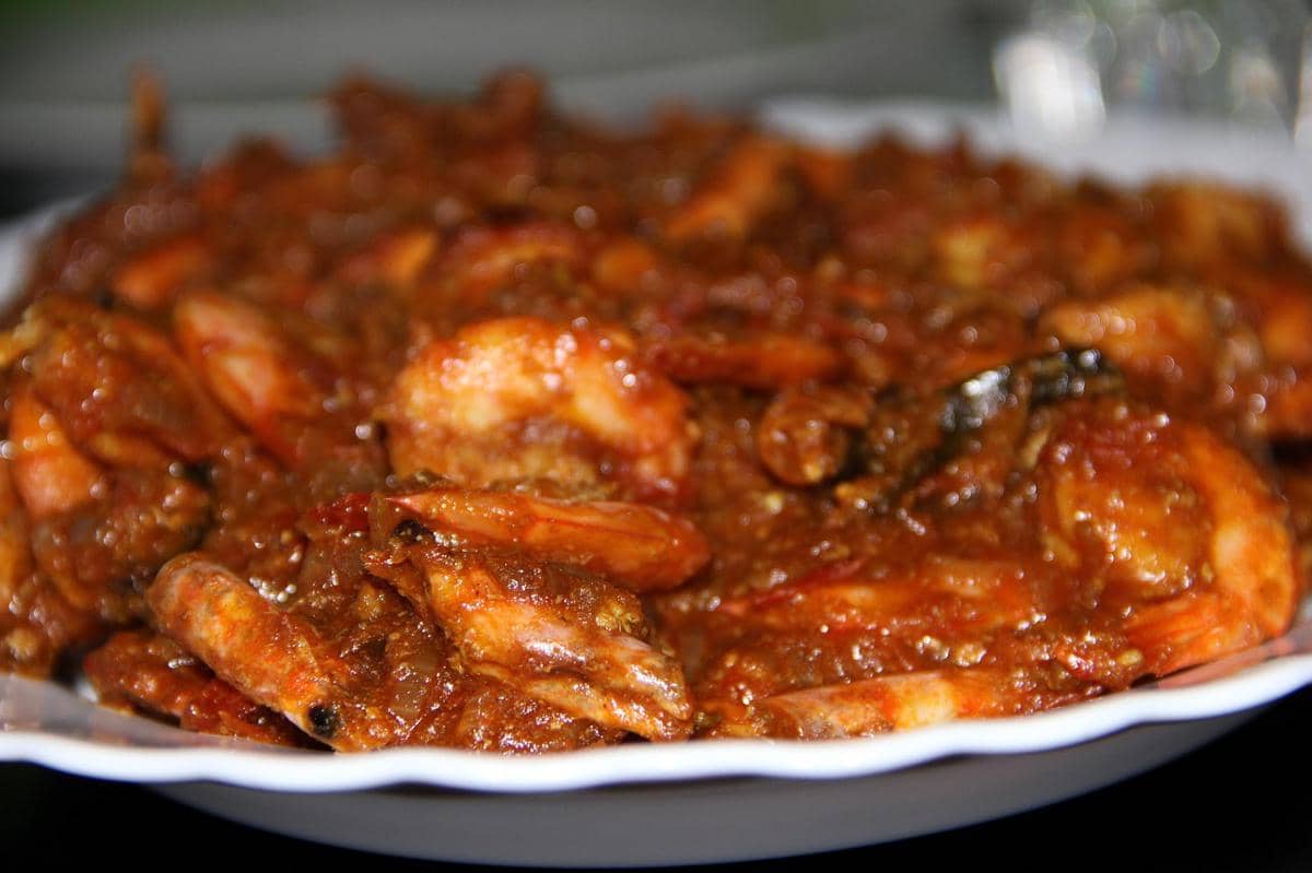 Udang mercon saus tiram