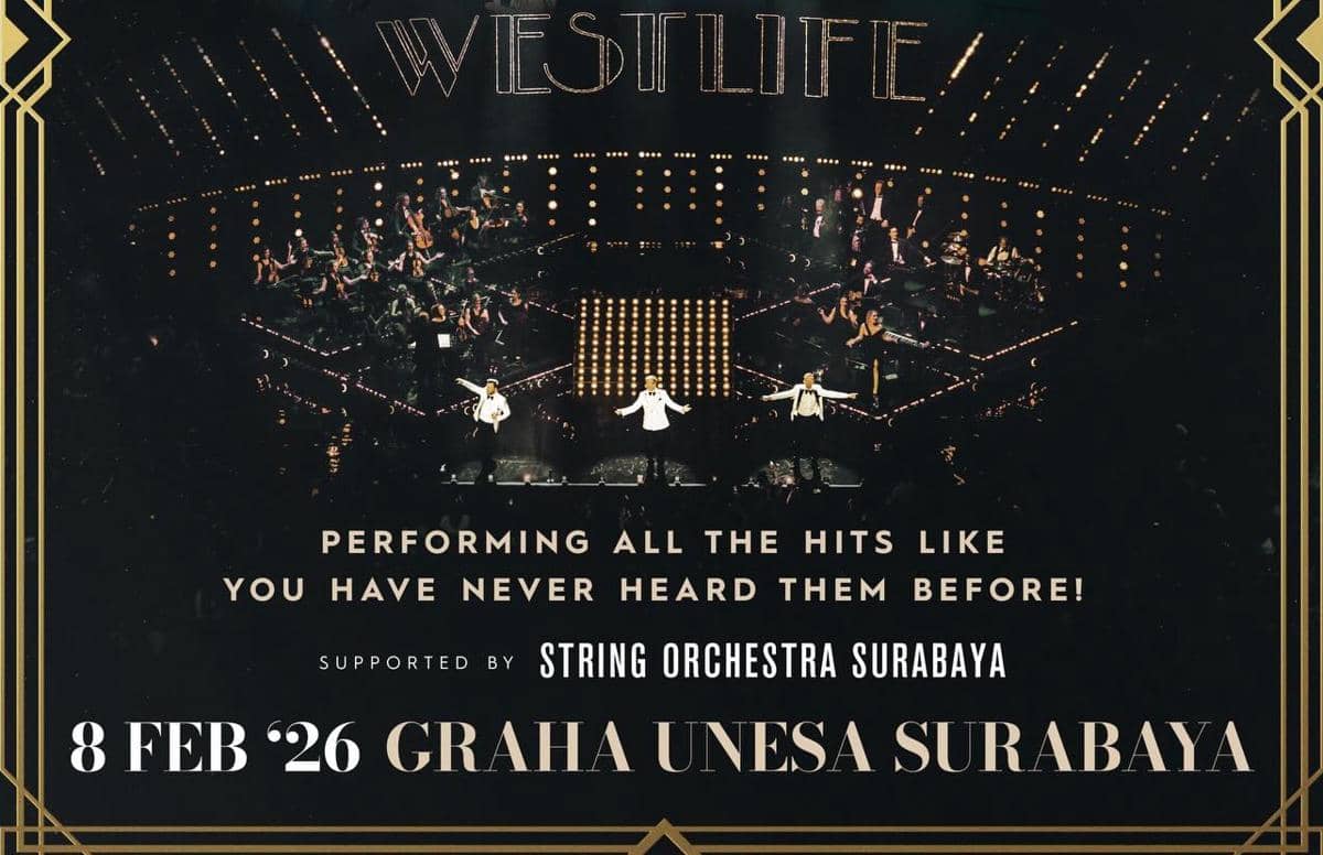 harga tiket konser orkestra Westlife di Surabaya 2026