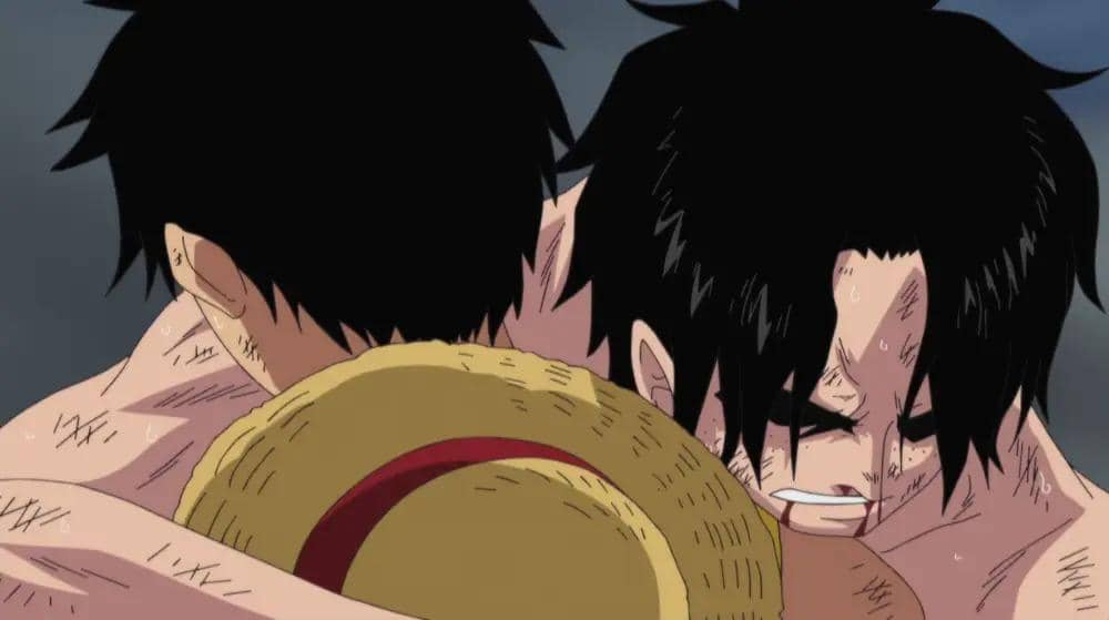 Kematian Ace Dipelukan Luffy 