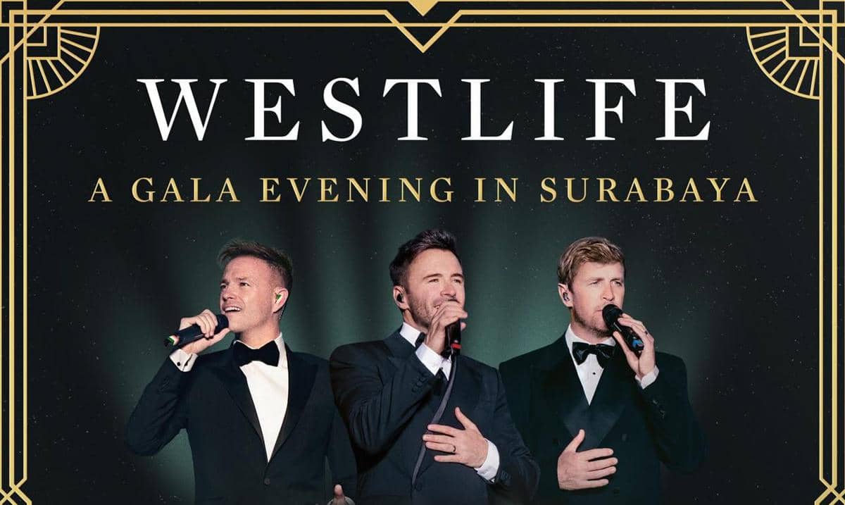 konser Westlife di Surabaya