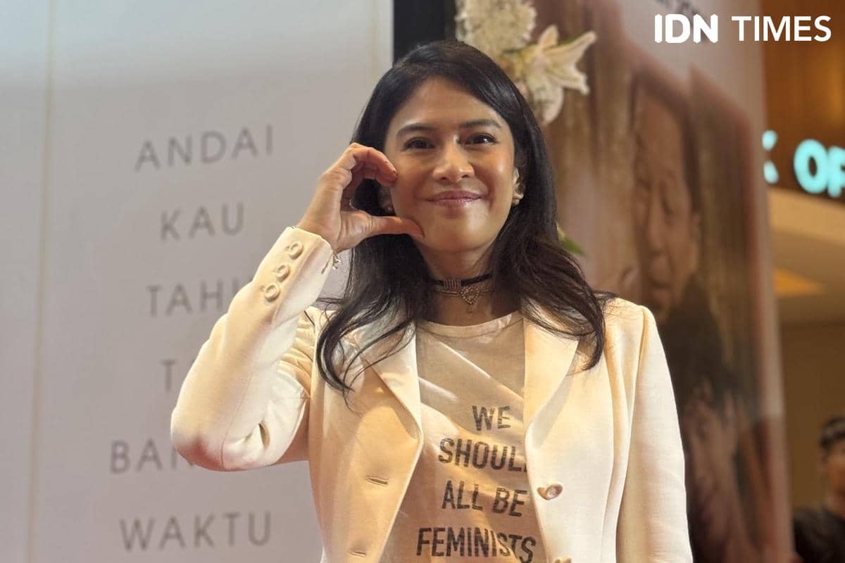 momen konferensi pers Esok Tanpa Ibu