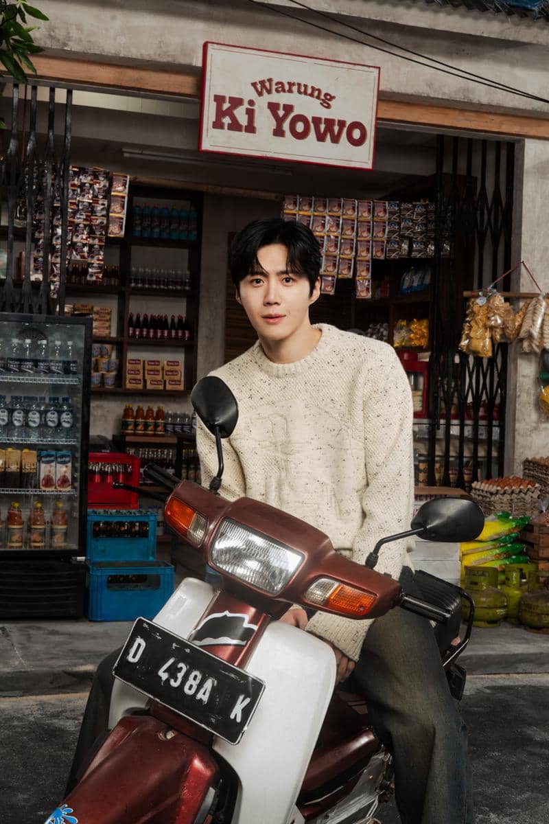 pemotretan Kim Seon Ho untuk Netflix Indonesia