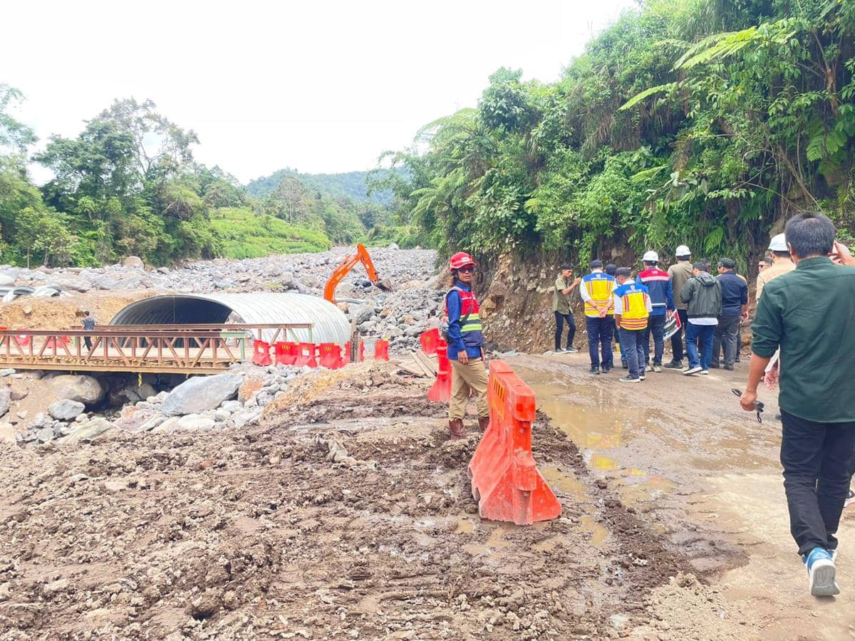 Pasca Bencana, Jalur Padang-Bukittinggi Bakal Normal Akhir Juli ini
